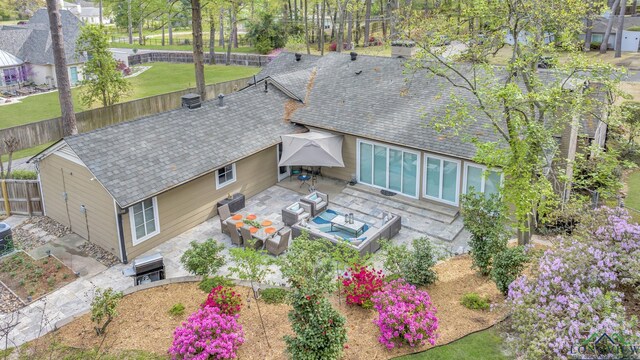 drone / aerial view