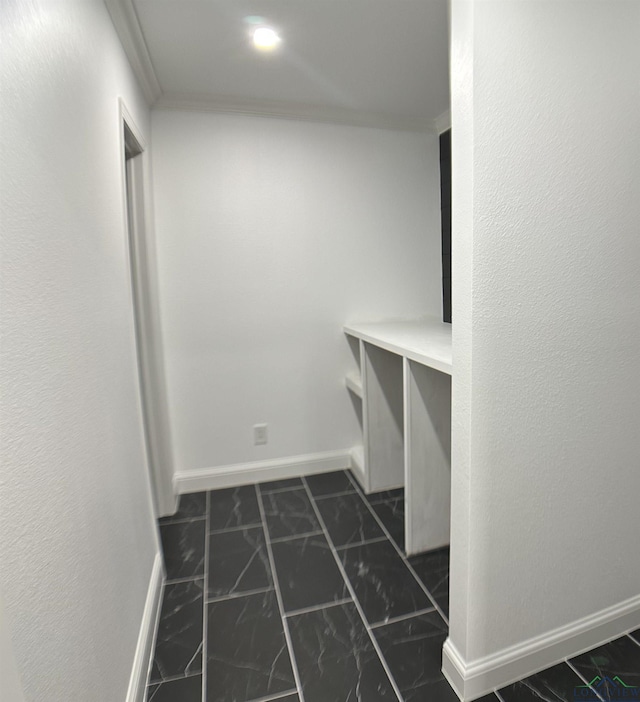 209 E Edgefield Ave, Longview, TX 75602 - mudroom featuring ornamental molding and baseboards