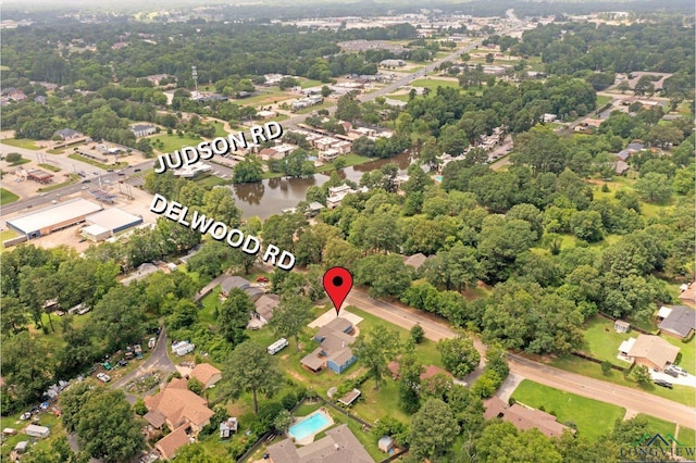 204 Delwood Dr, Longview, TX 75605 - aerial view