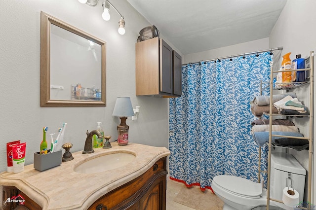 102 Poplar St, Marshall, TX 75670 - bathroom featuring vanity and a shower with curtain