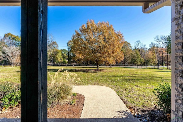 view of yard