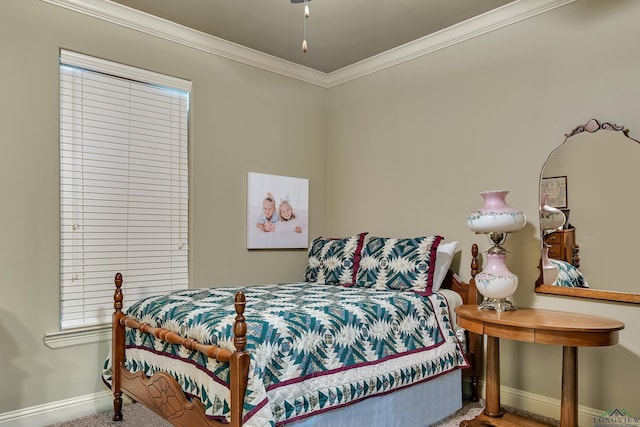1624 Olympic Dr, Longview, TX 75605 - bedroom with baseboards and ornamental molding