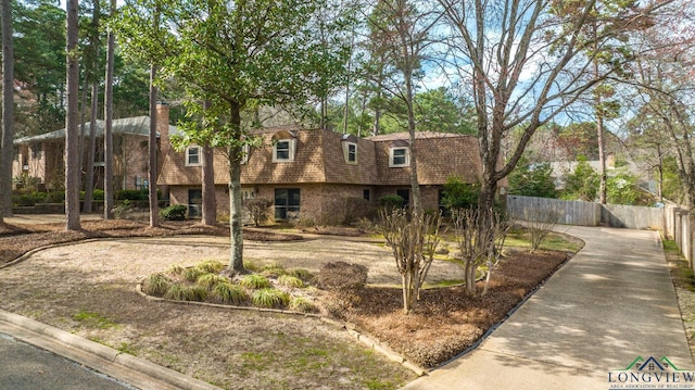 view of front of house