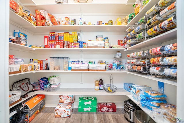 view of pantry