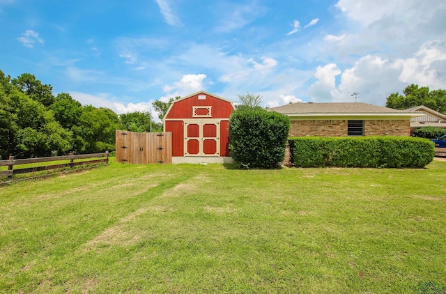 1302 Jeff Davis Dr, Tyler, TX 75703 - view of yard with a storage unit