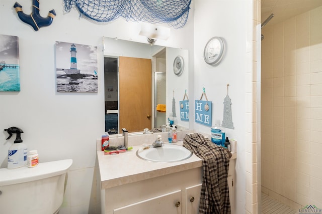 1115 Fuller Dr, Longview, TX 75602 - bathroom featuring a stall shower and vanity