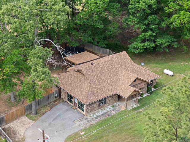 aerial view