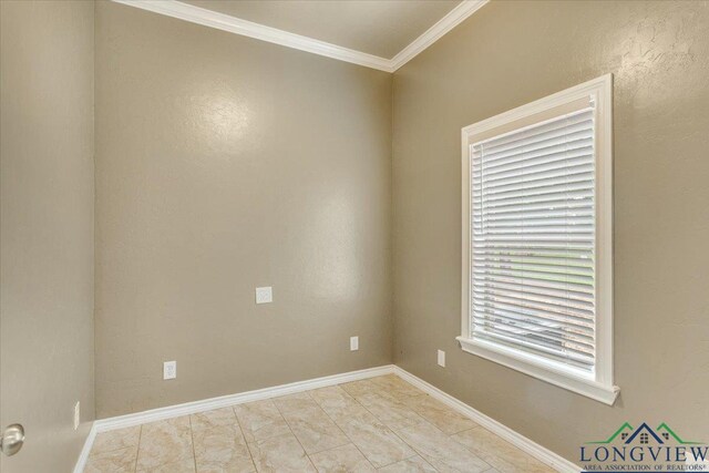 5796 Hwy 271 S, Pittsburg, TX 75686 - empty room featuring ornamental molding and baseboards