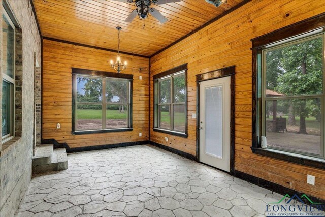 5796 Hwy 271 S, Pittsburg, TX 75686 - view of unfurnished sunroom