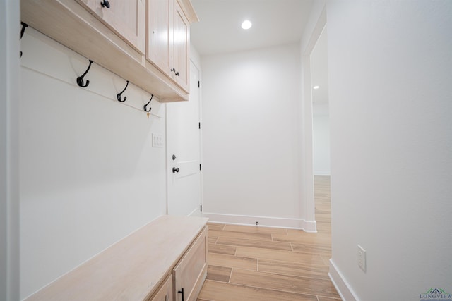 view of mudroom