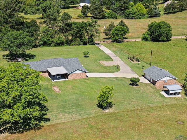 810 Stan Summers Rd, Hallsville, TX 75650 - aerial view of property and surrounding area