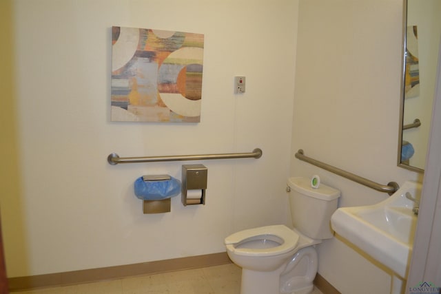 bathroom with toilet