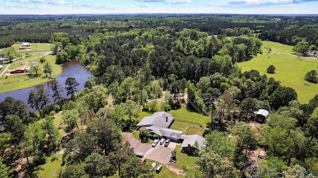 3955 E US Highway 79, Henderson, TX 75652 - aerial view of a forest and a nearby body of water