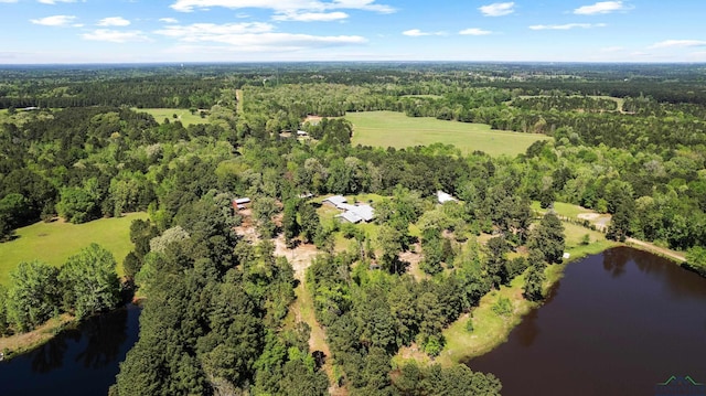 3955 E US Highway 79, Henderson, TX 75652 - aerial overview of property's location with a forest and a nearby body of water