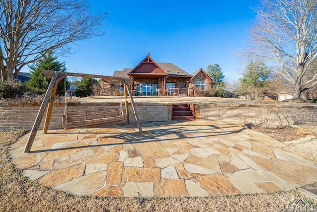 exterior space featuring a patio area