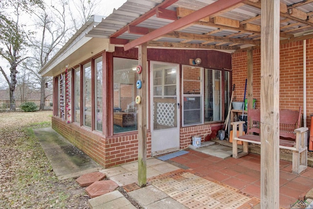 view of property entrance