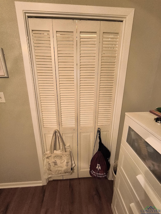 1101 N Idlewood Dr, White Oak, TX 75693 - detailed view of wood finished floors and baseboards