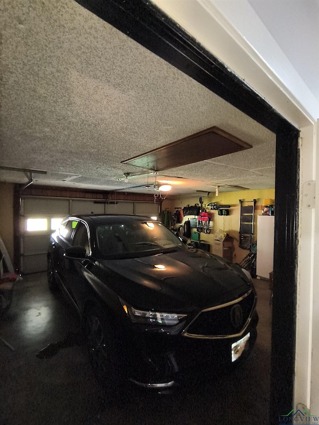 1101 N Idlewood Dr, White Oak, TX 75693 - garage with refrigerator