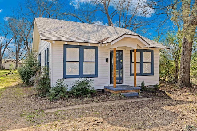 view of bungalow