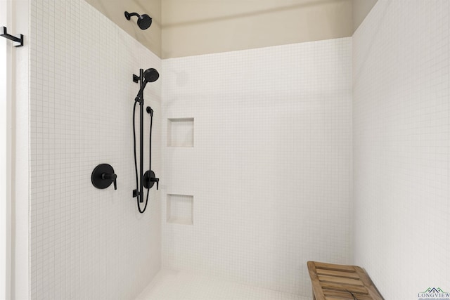 111 Mia Ln, Longview, TX 75604 - bathroom view of a tile shower