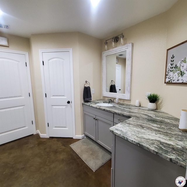 3059 Mc 22, Fouke, AR 71837 - bathroom with vanity and baseboards