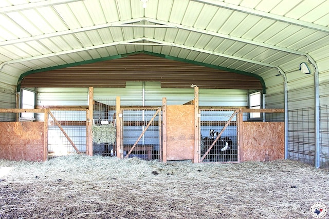 exterior space with an exterior structure and an outbuilding