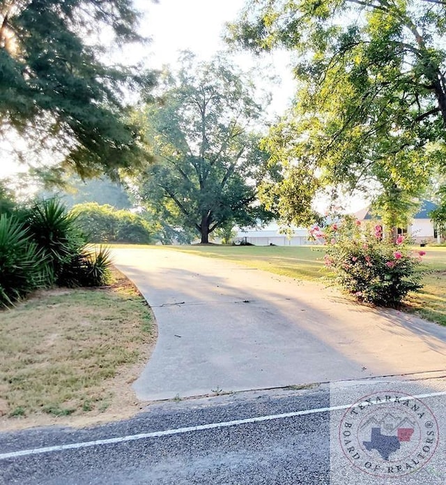 view of road