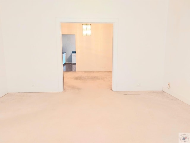 empty room featuring carpet