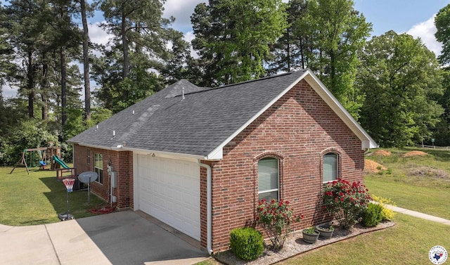 6908 Woodmere Ct, Texarkana, TX 75503 - garage with concrete driveway