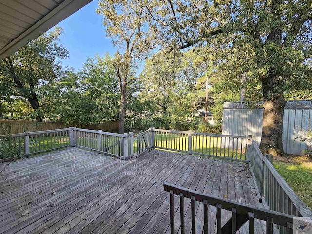 view of deck