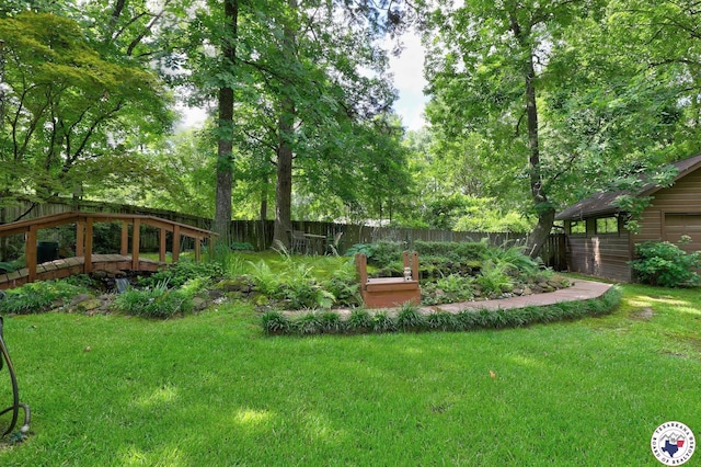 21 Holly Ridge Dr, Texarkana, TX 75503 - view of fenced backyard