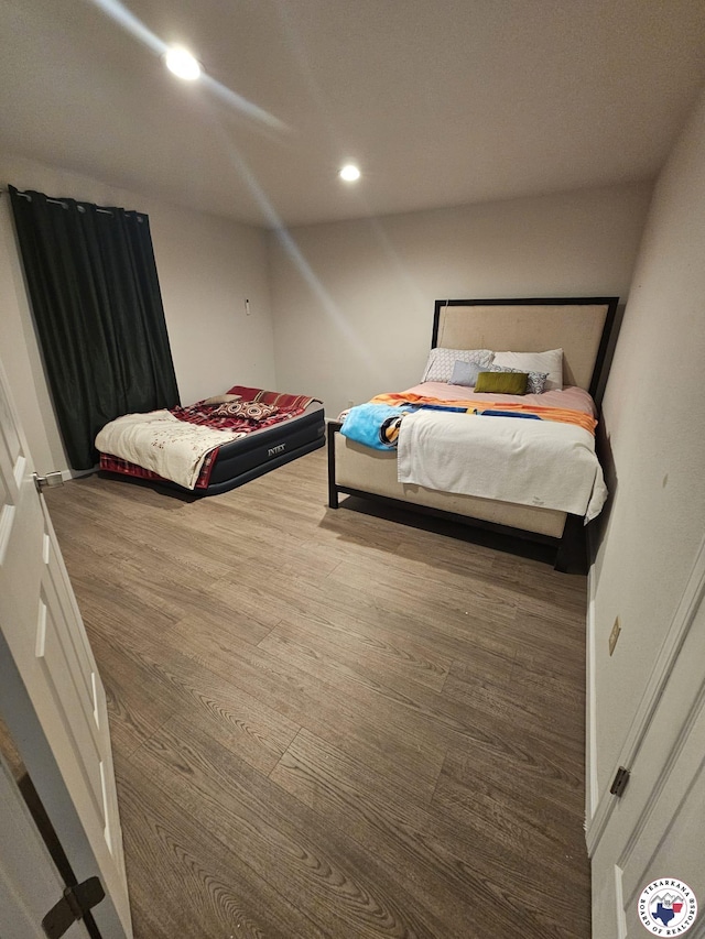 3514 Magnolia St, Texarkana, TX 75501 - bedroom with recessed lighting and wood finished floors