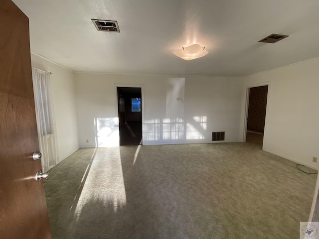 empty room with carpet floors