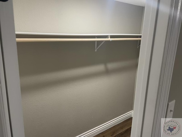 closet with elevator