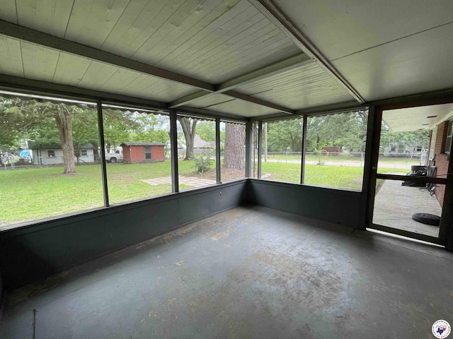 3123 Hickory St, Texarkana, AR 71854 - view of unfurnished sunroom