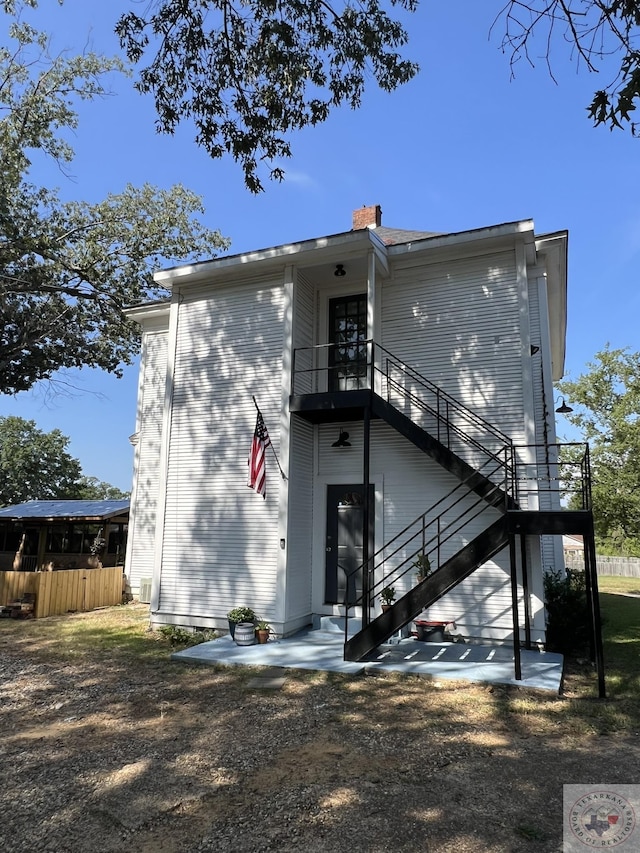 view of back of house