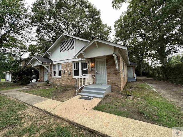 view of bungalow