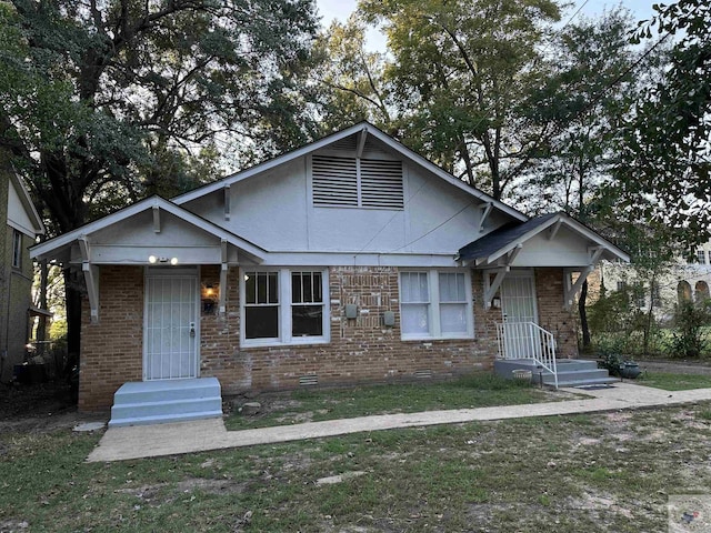 view of bungalow-style home