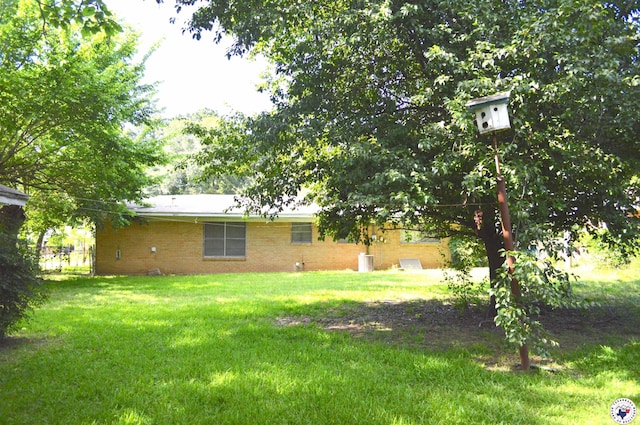 530 Bentley Dr, Nash, TX 75569 - view of grassy yard with central air condition unit