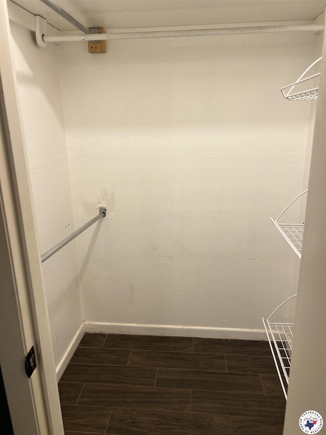 3609 Belmont Ave, Texarkana, AR 71854 - spacious closet with dark wood-style flooring