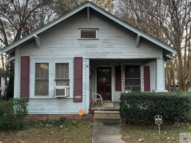 view of bungalow-style house