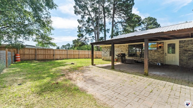 1599 Myrtle Springs Rd, Texarkana, TX 75503 - view of yard with a patio