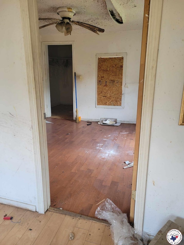 3325 Findley St, Texarkana, TX 75501 - hallway featuring wood-type flooring