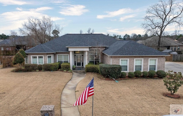 view of ranch-style house