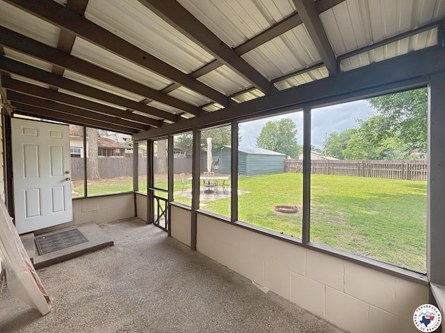 3703 Hickory St, Texarkana, AR 71854 - view of unfurnished sunroom