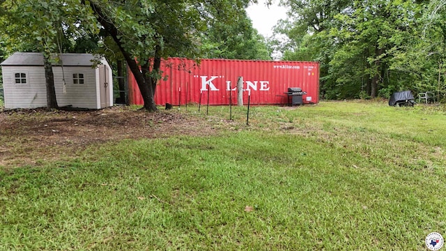 567 Mc 257, Texarkana, AR 71854 - view of green lawn with a storage shed