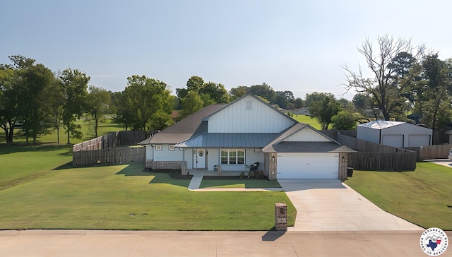 80 Chester Field Cir, Texarkana, TX 75503 - view of front of house featuring driveway, a garage, brick siding, roof with shingles, and covered porch