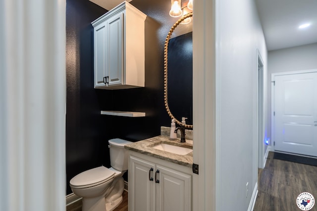 3401 Skyline Blvd, Texarkana, TX 75503 - bathroom featuring wood finished floors and vanity