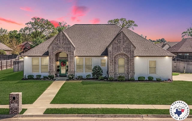 10 King Ranch Rd, Texarkana, TX 75503 - view of front facade with brick siding and a shingled roof