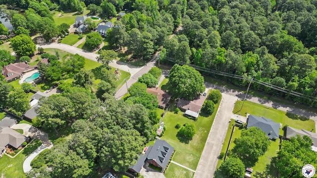 6209 N Park Rd, Texarkana, TX 75503 - birds eye view of property with a residential view